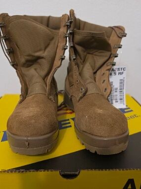 Tactical Brown Lace-Up Combat Boots for Women